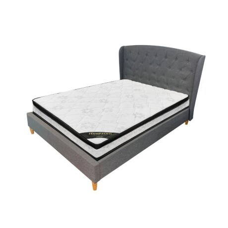 Sommier 1 Plaza Hamptons Mercury Con Respaldo Sommier 1 Plaza Hamptons Mercury Con Respaldo