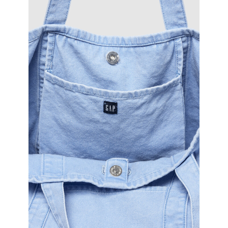 SP26 OVERDYE CANVAS TOTE MOONSTONE BLUE