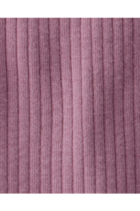 Pack dos pantalones de algodón orgánico acanalado Sin color