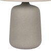 Lampara de mesa - Cerámica gris Dabor Lampara de mesa - Cerámica gris Dabor