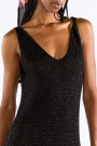 FRINGES DRESS Black