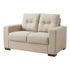 SOFA 2 CUERPOS - TAPIZADO TELA CLARA SOFA 2 CUERPOS - TAPIZADO TELA CLARA