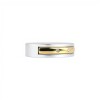 Alianza Labrada - Plata y Oro-Zirconia-AL5015 conpiedra