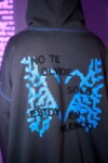 Hoodie no te olvide gris