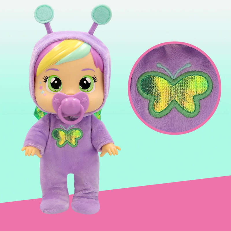 Cry Babies Muñeca Bebés Llorones Lila