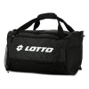 Bolso Deportivo Lotto Mediano Negro-Blanco