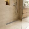 RECEPTACULO LINEAR PVC SIN SIFON TAPA GRIS Receptaculo Linear Pvc Sin Sifon Tapa Gris