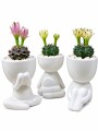 LITTLE PEOPLE CON CACTUS BLANCO