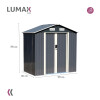 Caseta Galpon Jardin Lumax Hampton Gris Oscuro Caseta Galpón Jardín Lumax Hampton Gris Oscuro 193x121x190 Caseta Galpon Jardin Lumax Hampton Gris Oscuro Caseta Galpón Jardín Lumax Hampton Gris Oscuro 193x121x190