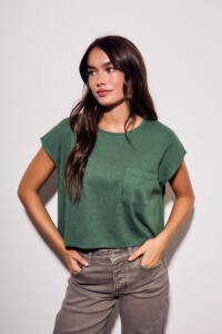Remera Algodón Verde