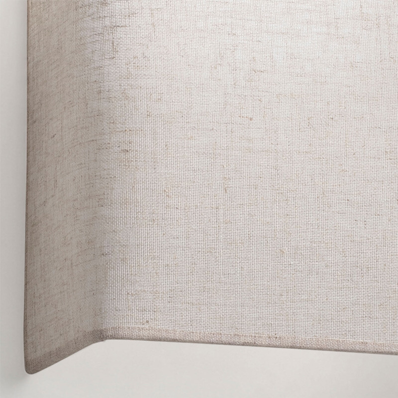 LUMINARIA DE PARED RECTANGULAR SMALL SOTO Lámpara de Pared Rectangular Small Soto Lino