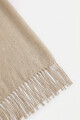 Pashmina 100% Lino beige melange