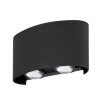 APLIQUE LED MAGNA 4W NEGRO 2L 3000K APLIQUE LED MAGNA 4W NEGRO 2L 3000K