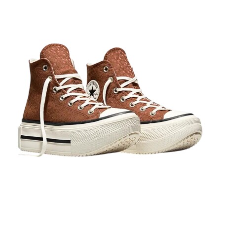 CHUCK TAYLOR ALL STAR LIFT DOUBLE STACK BROWN