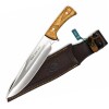 Cuchillo Muela Jabalí 21 Ol Funda De Cuero Cuchillo Muela Jabalí 21 Ol Funda De Cuero