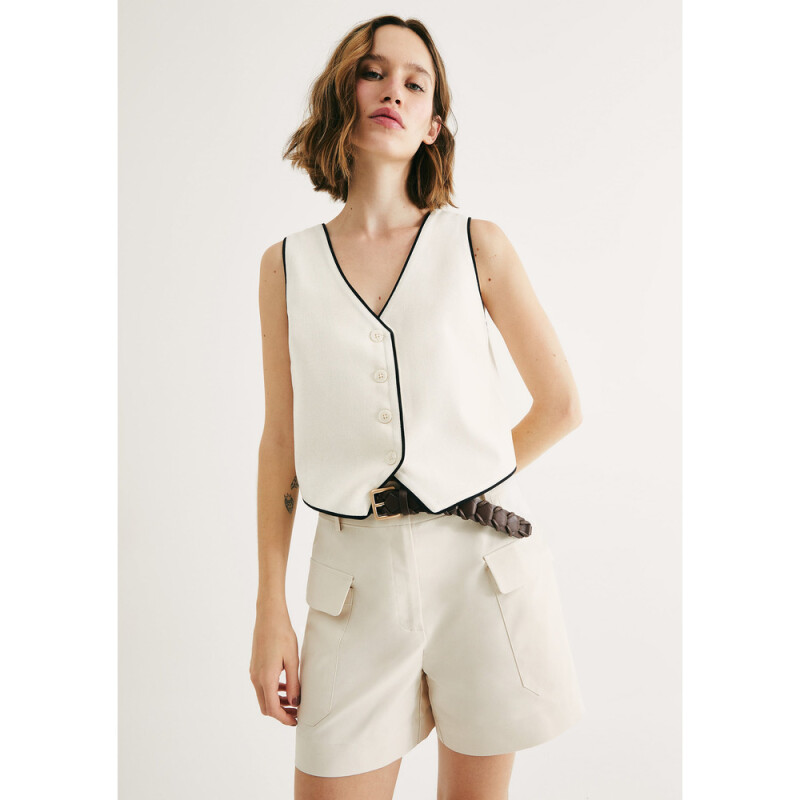 SHORTS FEM AZUL CLARO