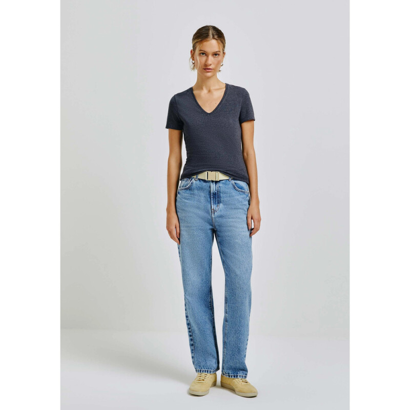 BLUSA MM FEM MESCLA OSCURO