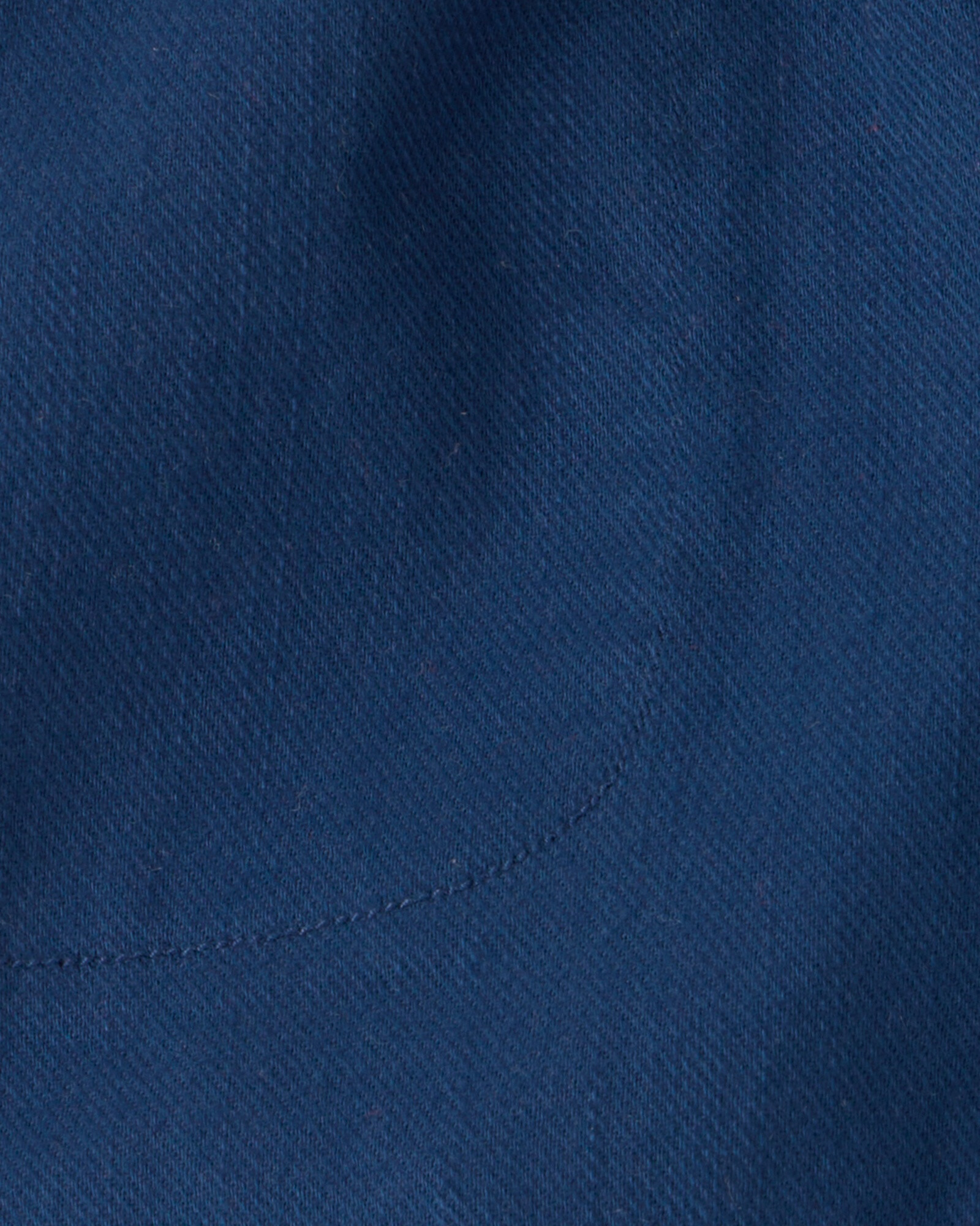 Short de sarga, azul marino Sin color