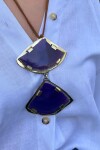 Cracked Necklace Violeta