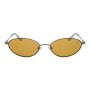 Lentes De Sol Trend Redondo Amarillo/Plateado
