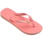 Sandalias Havaianas Brasil Logo Hombre Rosa Mango