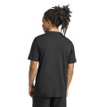 Remera de Hombre Adidas Essentials Logo Negro - Blanco