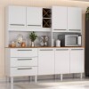 Kit de Cocina - 7 Puertas 3 Cajones - Ajax Blanco