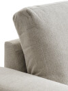 Sofá cama VEJLBY chaise longue tela arena Sofá cama VEJLBY chaise longue tela arena