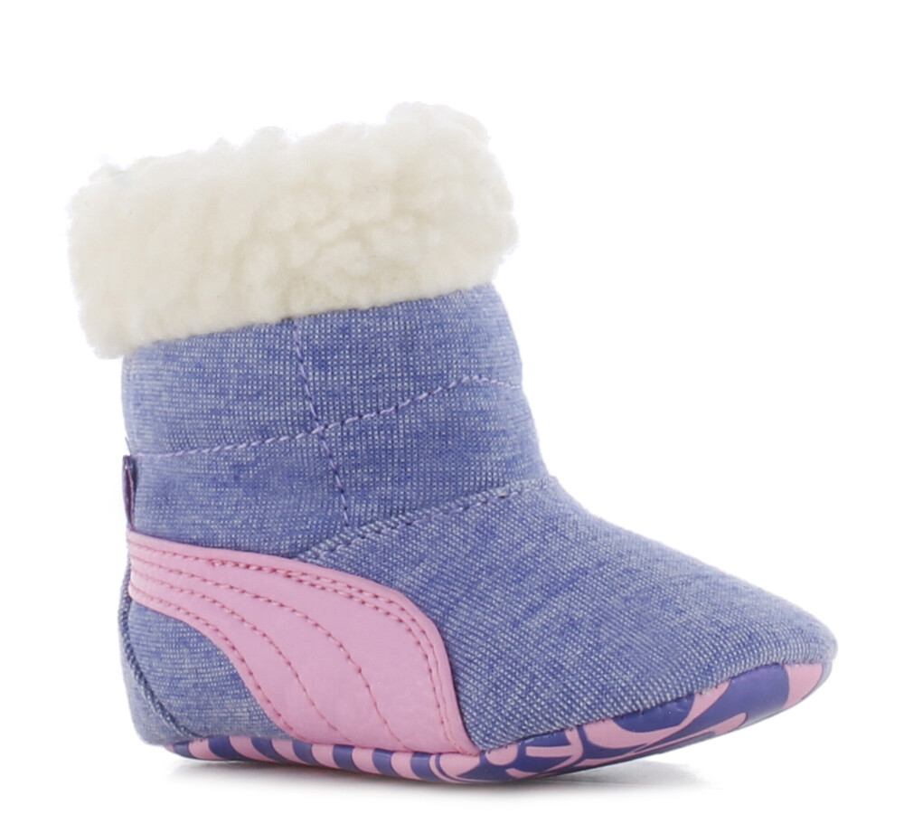 Baby Boot Fur Violeta/Rosado