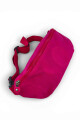 Riñonera Premium de Tafeta Amasada Rosa