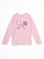 REMERA MANGA LARGA CLUB ROSADO