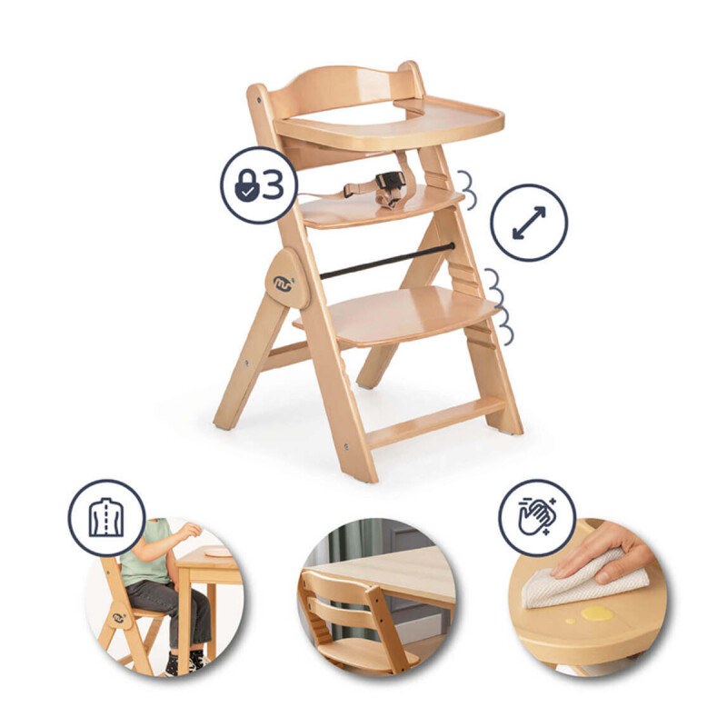 Silla de comer evolutiva plegable Full plus Silla de comer evolutiva plegable Full plus