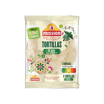 Mission tortillas sin gluten 216g Mission Tortillas S/g 216g