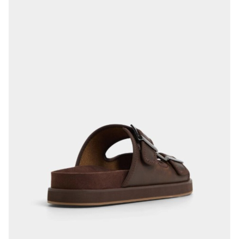 SUNNYSIDE DARK BROWN LEATHER DARK BROWN