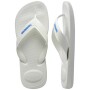 Sandalias Havaianas Top Max Comfort FC Hombre Blanco/Blanco/Azul