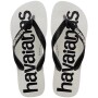 Sandalias Havaianas Top Logomania 2 Hombre Blanco/Negro/Blanco