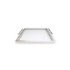 Bandeja - MDF/Vidrio - Plata Bandeja - MDF/Vidrio - Plata