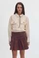 Falda Queen Cotton Brown