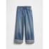 PO BAGGY - CUFF MED MEDIUM WASH