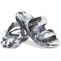 Sandalias Classic Marbled Blanco