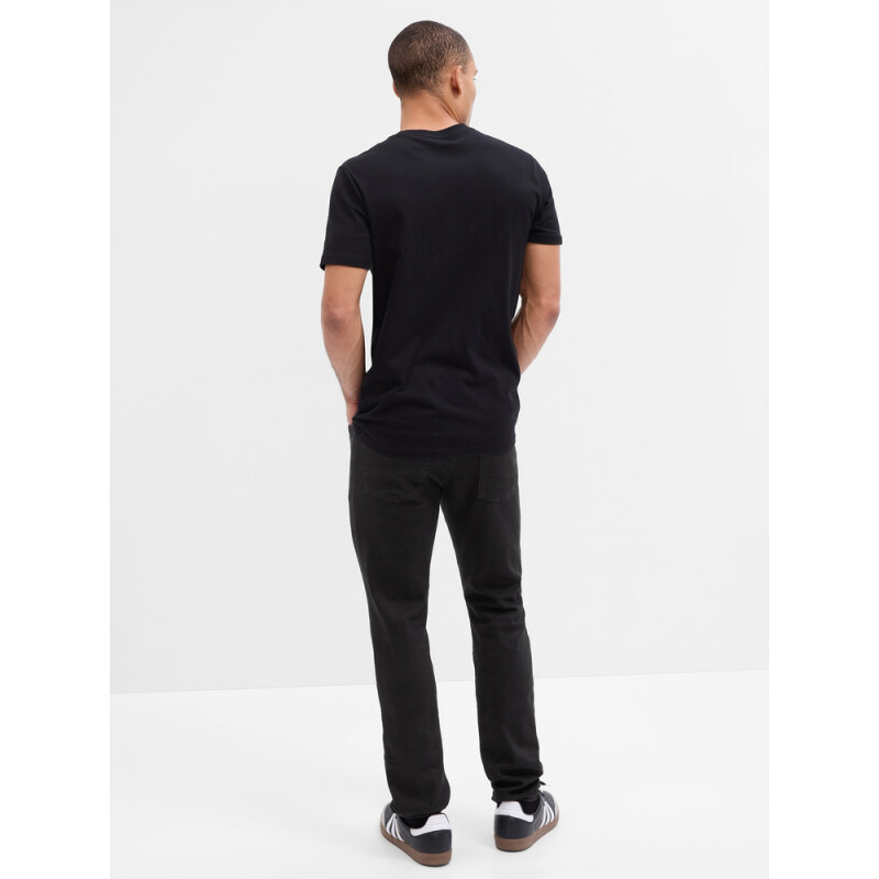 V-SKINNY SOFTMAX BLACK PUEBLO BLACK WASH