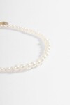 Tobilleras perlitas blanco