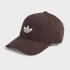 Gorro Adidas Adicolor Classic Trefoil Baseball Marrón