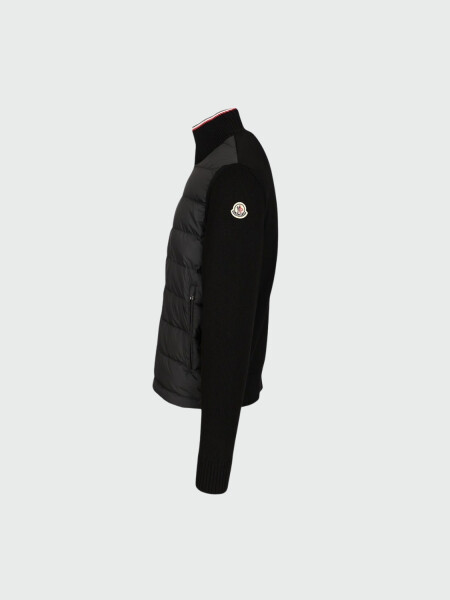 MONCLER - CARDIGAN ACOLCHADO Negro