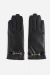 Guantes con hebilla hook negro