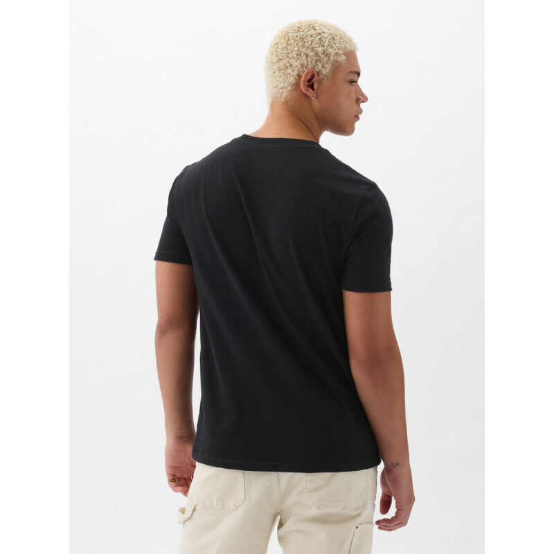 INTL - F SS PKT T LOGO BLACK