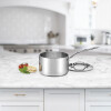 Cacerola 16 cms Con Tapa c/medidor interior Custom acero inox Cuisinart CC5193-18 Cacerola 16 cms Con Tapa c/medidor interior Custom acero inox Cuisinart CC5193-18