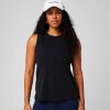 Polo Training 100% Cotton Tank Mujer Black