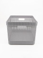 CESTA PLASTICA BLANCO