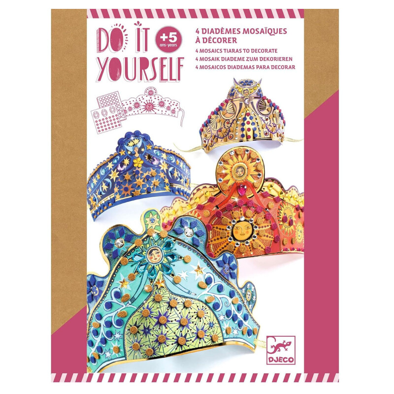 Coronas para decorar Echantresses Djeco Coronas para decorar Echantresses Djeco